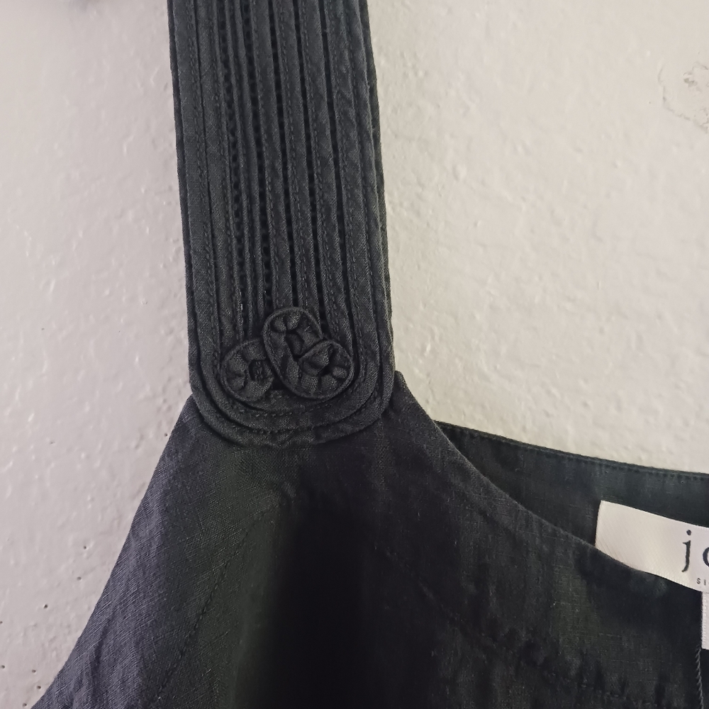 Joie Linen Paisley Sleeveless Top - Picture 7 of 9